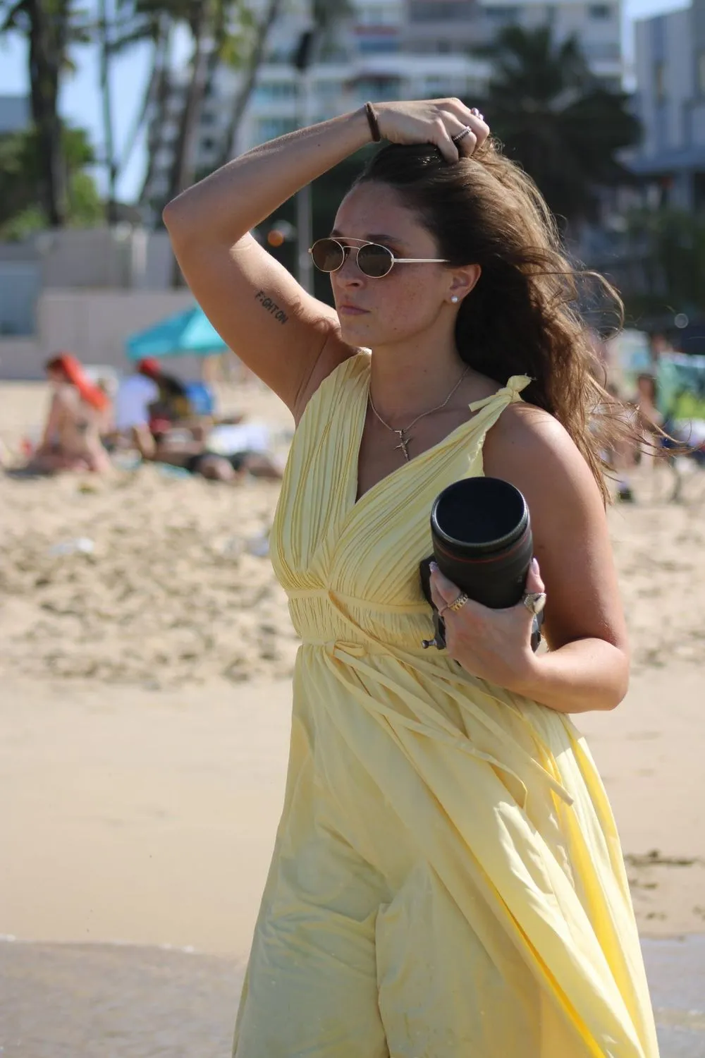 Holly Rogers with her camera